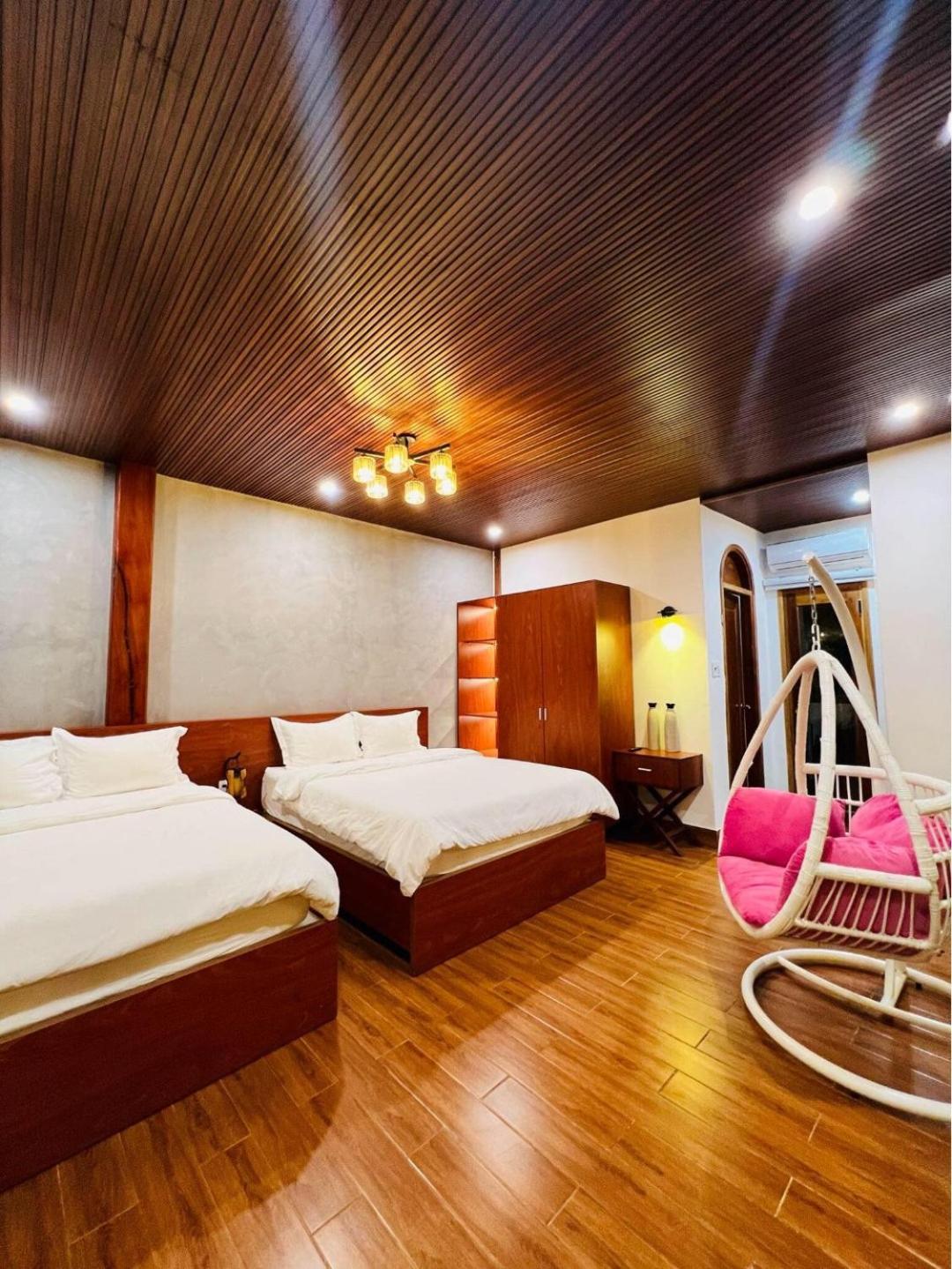 Vuon Tra Homestay Mang Den Kon Von Kla Exterior foto