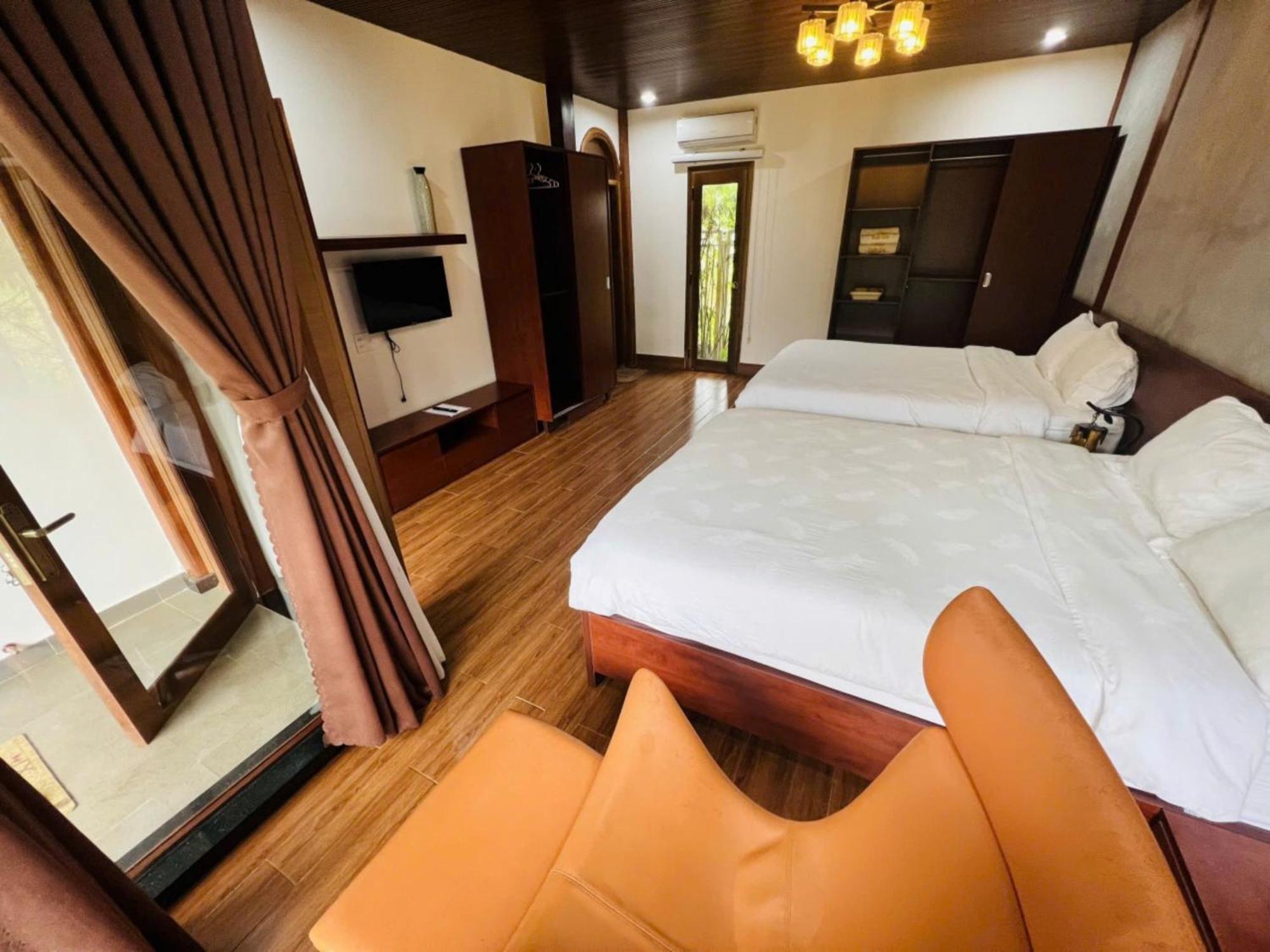 Vuon Tra Homestay Mang Den Kon Von Kla Exterior foto