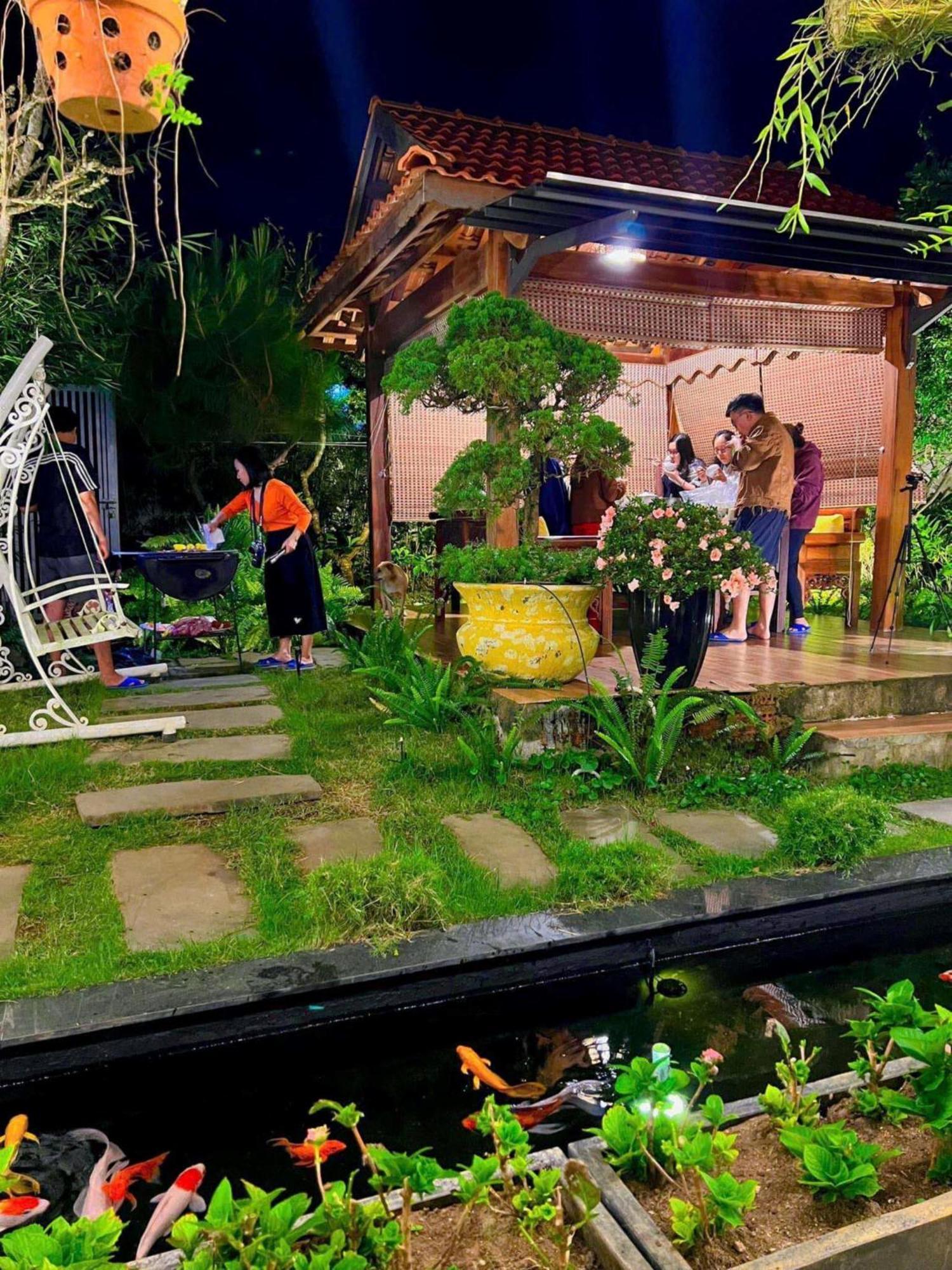 Vuon Tra Homestay Mang Den Kon Von Kla Exterior foto
