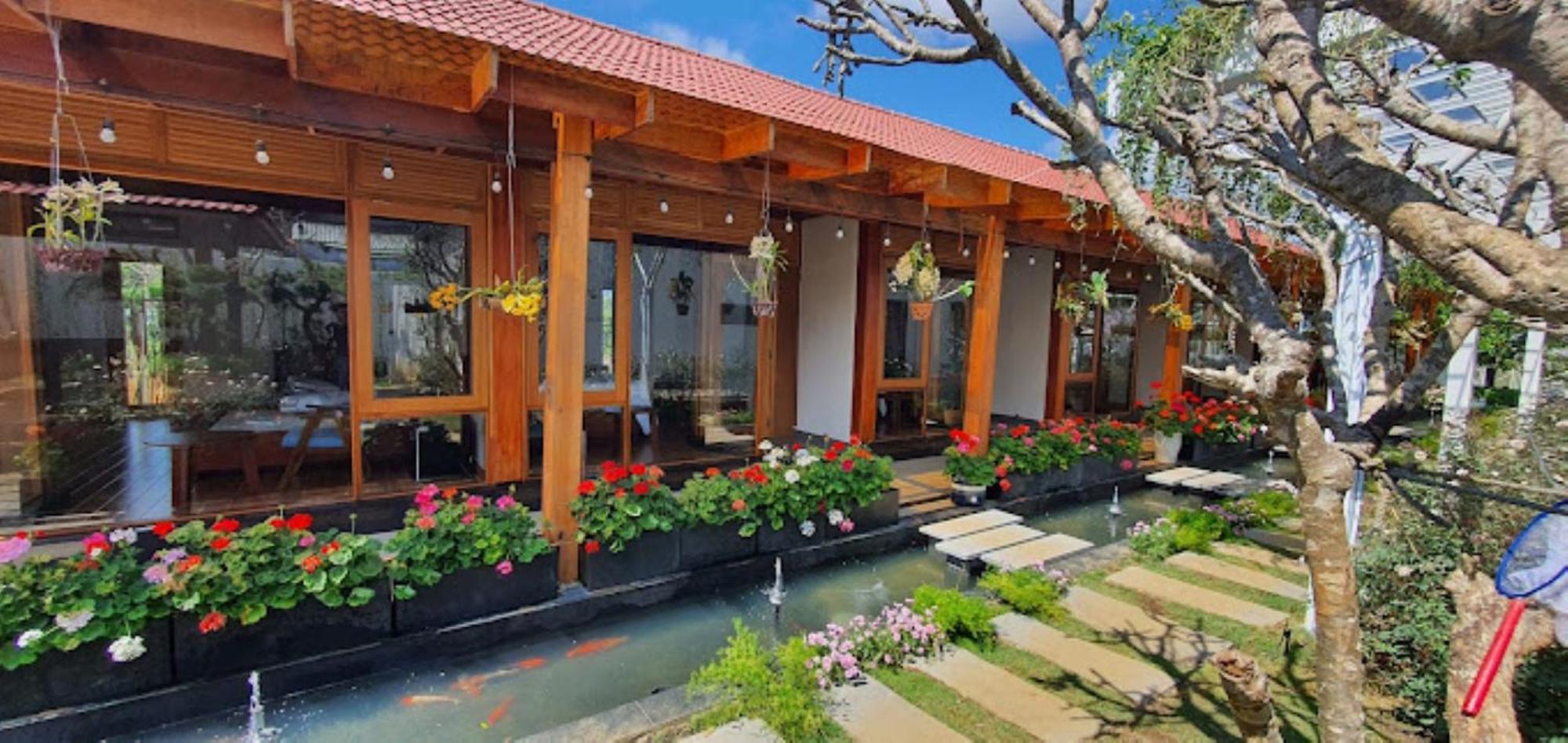 Vuon Tra Homestay Mang Den Kon Von Kla Exterior foto